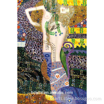 BC15-S0005 Beautiful Design with Top Quality Hot Sexy Girl Oil Painting